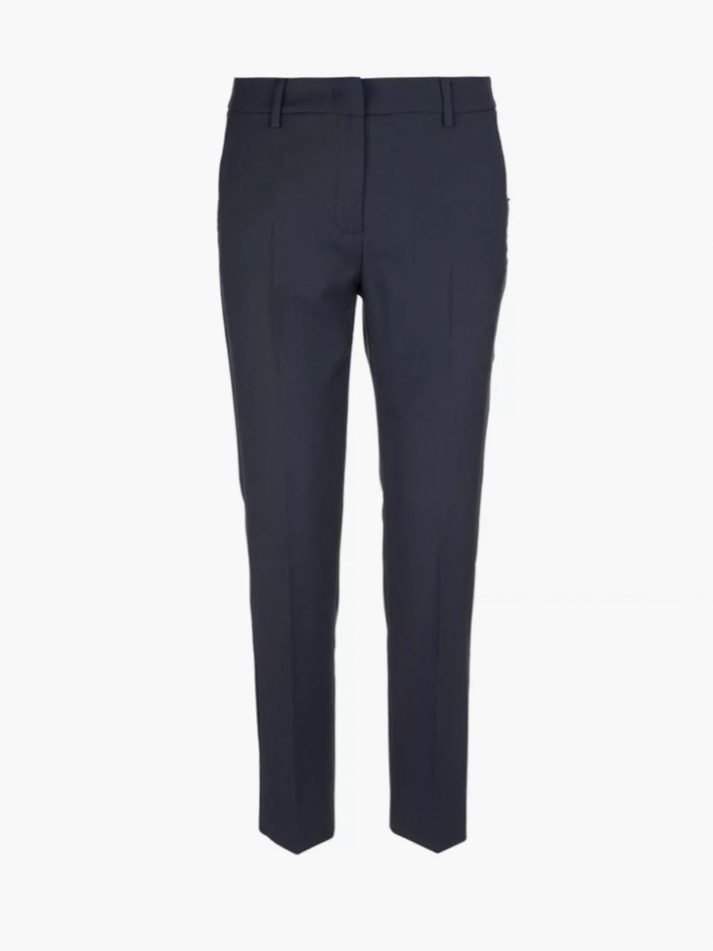 Max Mara Weekend Navy Blue Wool Trousers - US 4 - Brand New